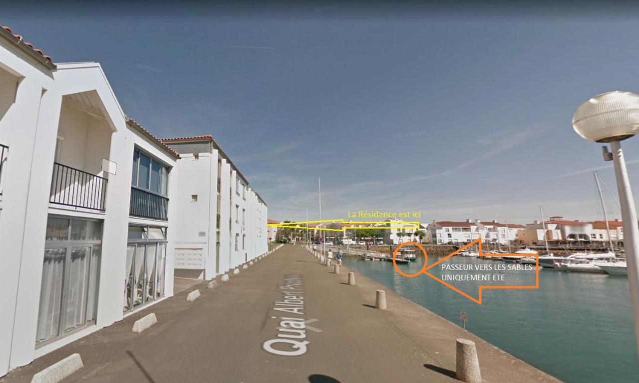 Studio Les Sables D'Olonne Port Olona - La Chaume Exteriör bild